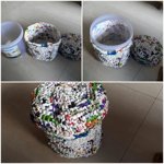 customized a cover for an old container