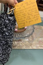 upcycle/reuse plastic to save paper.